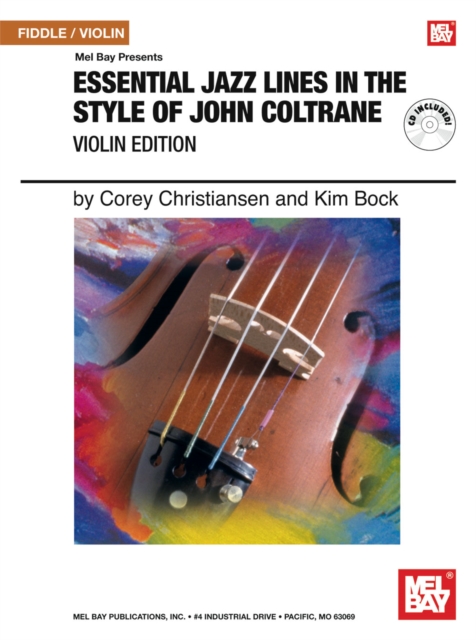 Essential Jazz Lines in the Style of John Coltrane, Violin Edition, PDF eBook