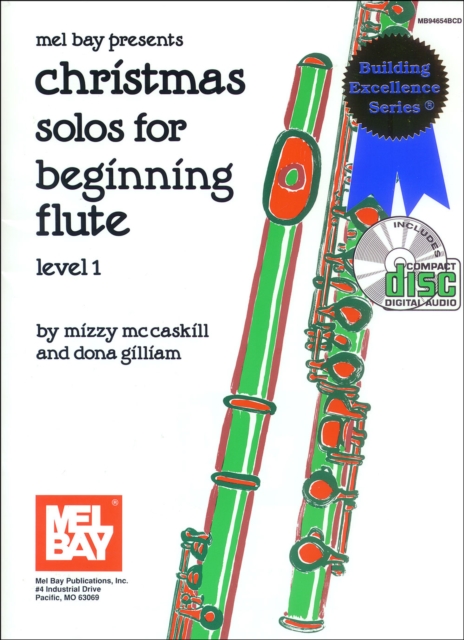 Christmas Solos for Beginning Flute, Level 1, PDF eBook