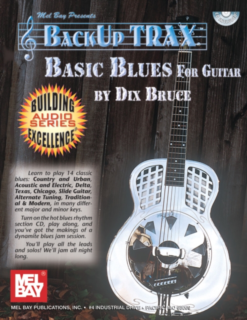 Backup Trax : Basic Blues for Guitar, PDF eBook