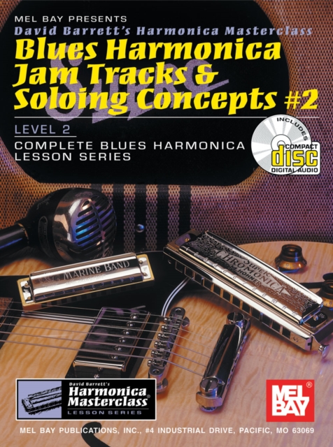 Blues Harmonica Jam Tracks & Soloing Concepts #2, PDF eBook