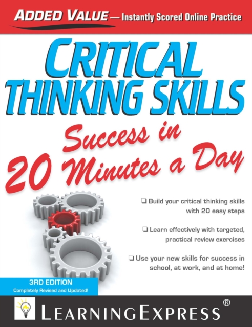 Critical Thinking Skills Success in 20 Minutes a Day, 3rd Edition, EPUB eBook