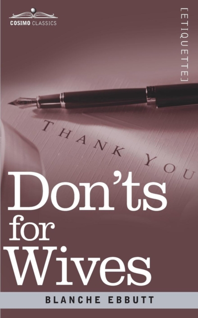Don'ts for Wives, EPUB eBook
