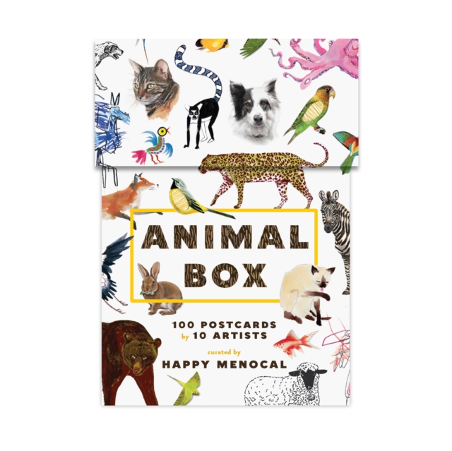 Animal Box Postcards : 100 Postcards by 10 Artists, Postcard book or pack Book