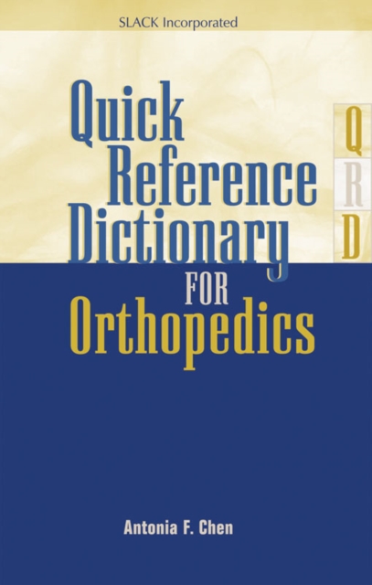 Quick Reference Dictionary for Orthopedics, EPUB eBook