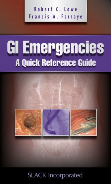 GI Emergencies : A Quick Reference Guide, PDF eBook