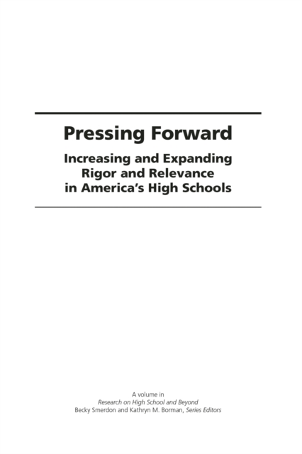 Pressing Forward, EPUB eBook
