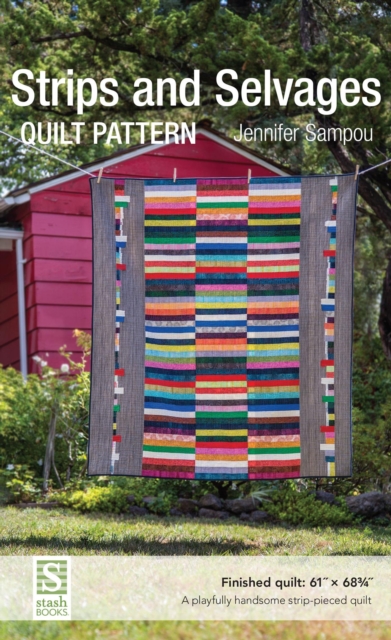 Strips and Selvages Quilt Pattern, EPUB eBook