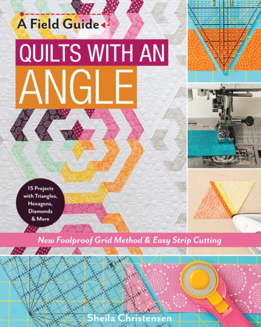 Quilts with an Angle : New Foolproof Grid Method & Easy Strip Cutting; 15 Projects with Triangles, Hexagons, Diamonds & More, EPUB eBook