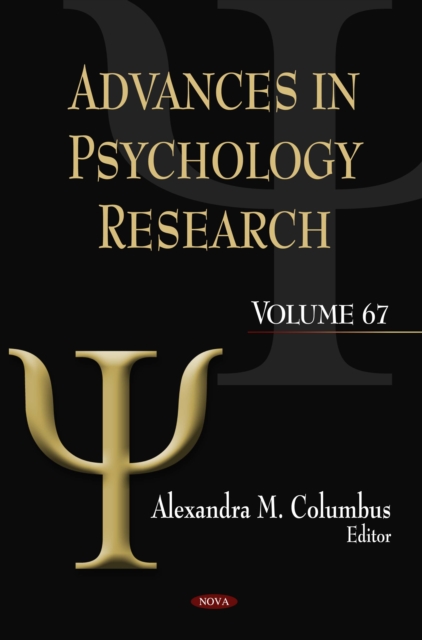 Advances in Psychology Research. Volume 67, PDF eBook