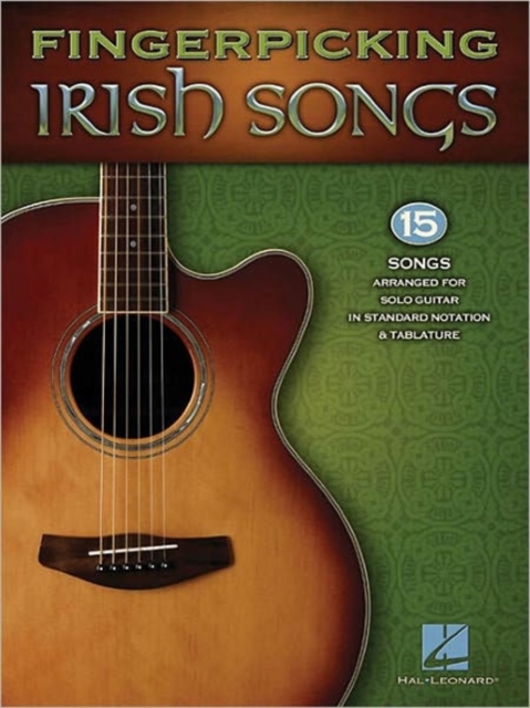 Fingerpicking Irish Songs Guitar Solo, Book Book