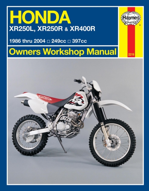 Honda XR250L, XR250R & XR400R (86 - 04), Paperback / softback Book