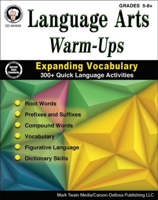 Language Arts Warm-Ups, Grades 5 - 8 : Expanding Vocabulary, PDF eBook