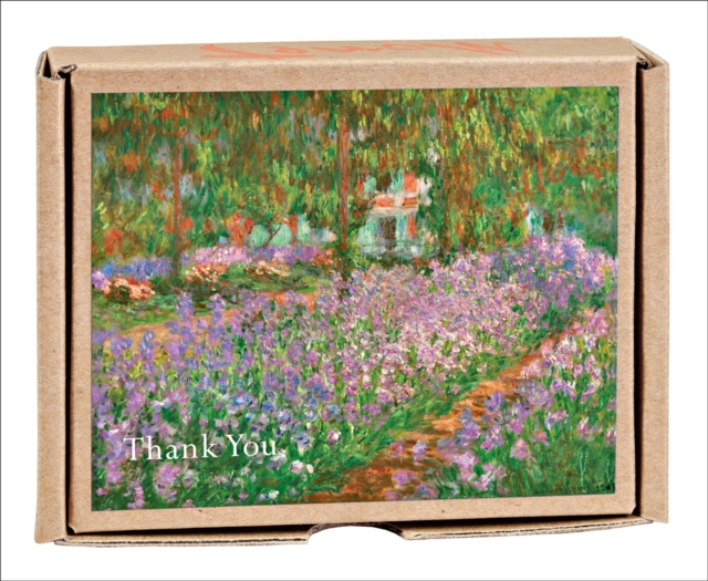 Claude Monet GreenThanks, Cards Book