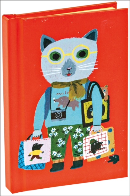 Cat Tourist Mini Notebook, Notebook / blank book Book