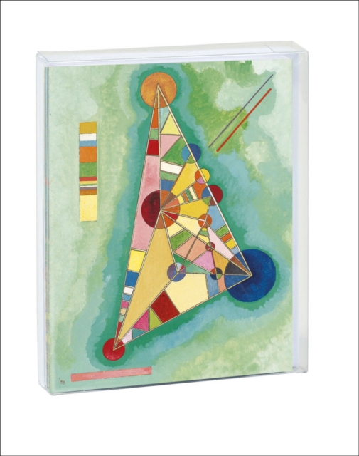 Variegation in the Triangle, Vasily Kandinsky Notecard Set, Cards Book
