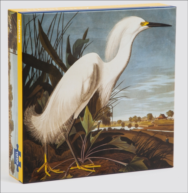 Snowy Egret, James Audubon 1000-Piece Puzzle, Other merchandise Book
