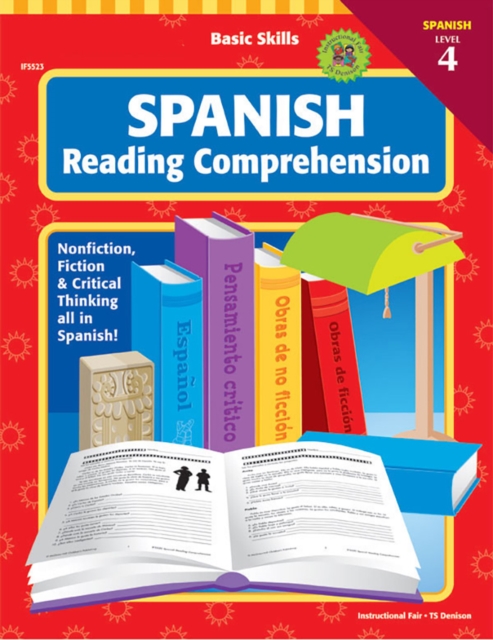Basic Skills Spanish Reading Comprehension, Level 4, Grades 6 - 12, PDF eBook