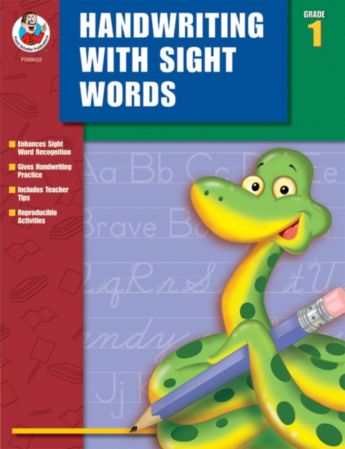 Handwriting with Sight Words, Grade 1, PDF eBook