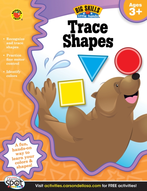 Trace Shapes, Ages 3 - 5, PDF eBook
