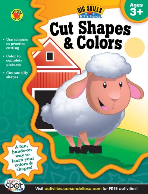 Cut Shapes & Colors, Ages 3 - 5, PDF eBook