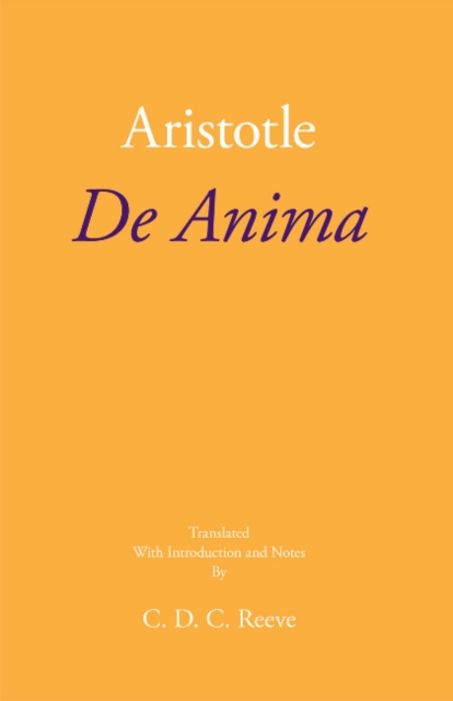 De Anima, Paperback / softback Book