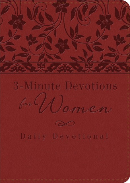 3-Minute Devotions for Women: Daily Devotional (burgundy), EPUB eBook