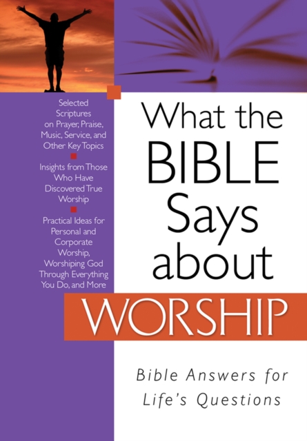 What the Bible Says about Worship, EPUB eBook