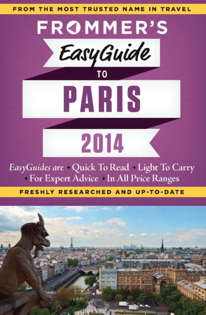 Frommer's EasyGuide to Paris 2014, EPUB eBook