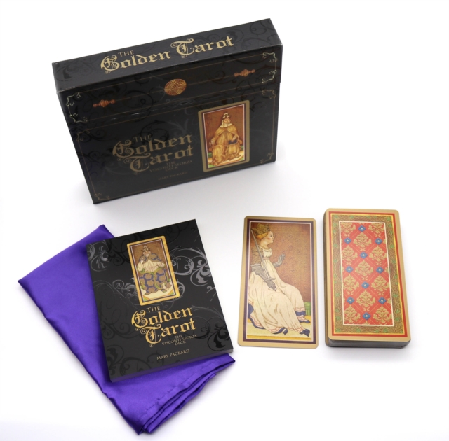 The Golden Tarot : The Visconti-Sforza Deck, Kit Book