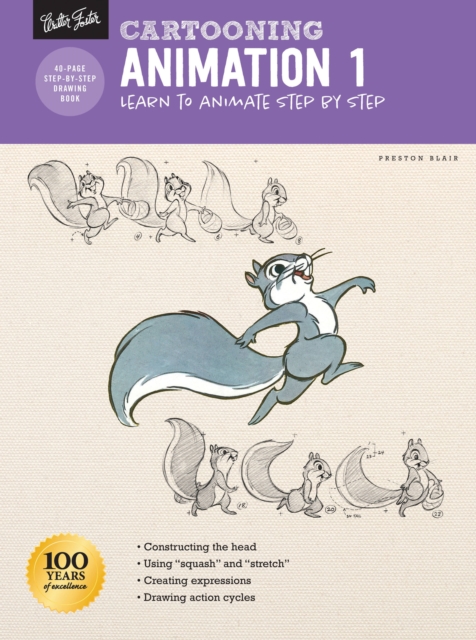 Cartooning: Animation 1 with Preston Blair : Learn to animate step by step, Paperback / softback Book