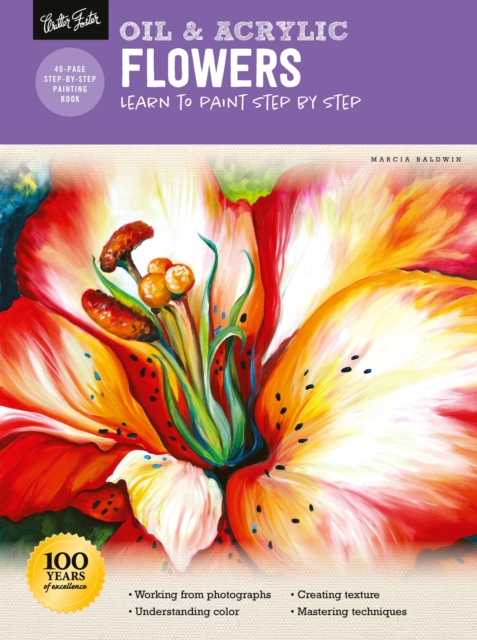 Oil & Acrylic: Flowers : Learn to paint step by step, Paperback / softback Book