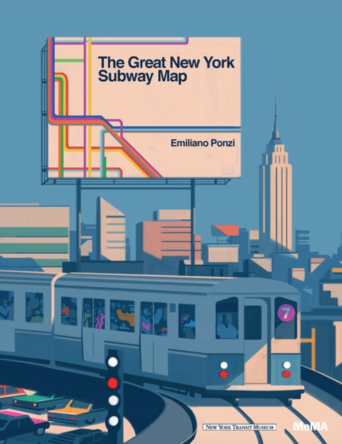 The Great New York Subway Map, Hardback Book