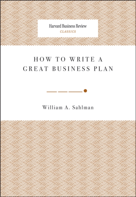 How to Write a Great Business Plan, EPUB eBook