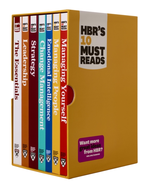 HBR's 10 Must Reads Boxed Set with Bonus Emotional Intelligence (7 Books) (HBR's 10 Must Reads), Multiple-component retail product Book