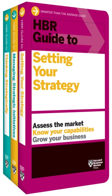 HBR Guides to Building Your Strategic Skills Collection (3 Books), Mixed media product Book