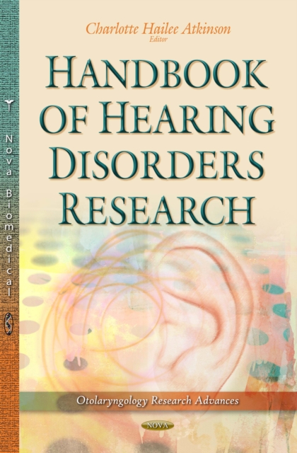 Handbook of Hearing Disorders Research, PDF eBook