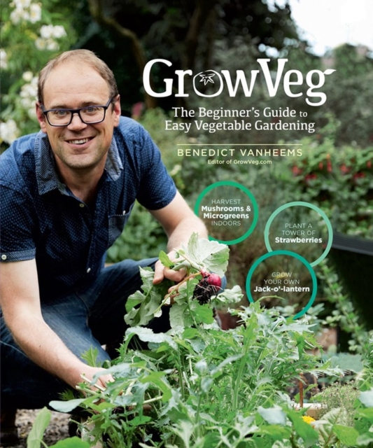 GrowVeg : The Beginner's Guide to Easy Vegetable Gardening, Hardback Book