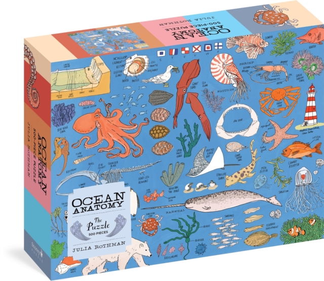 Ocean Anatomy: The Puzzle (500 pieces), Multiple-component retail product Book