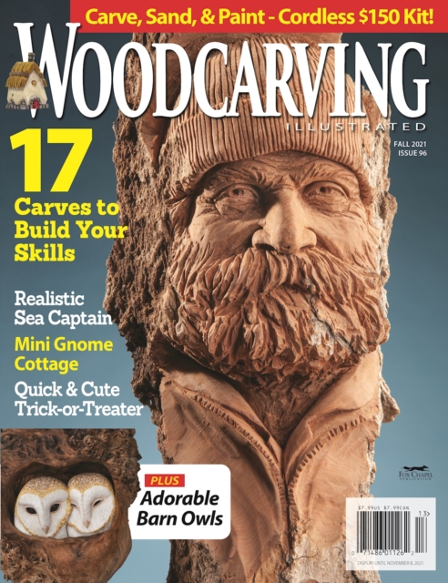 Woodcarving Illustrated Issue 96 Fall 2021, EPUB eBook