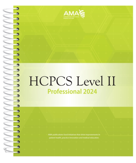 HCPCS 2024 Level II Professional Edition, EPUB eBook