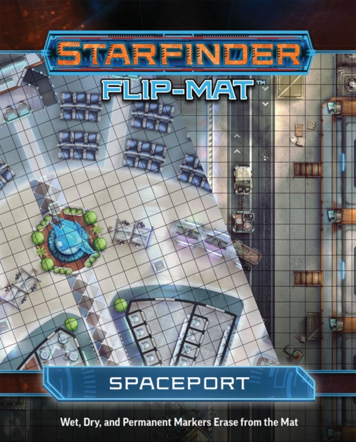 Starfinder Flip-Mat: Spaceport, Game Book