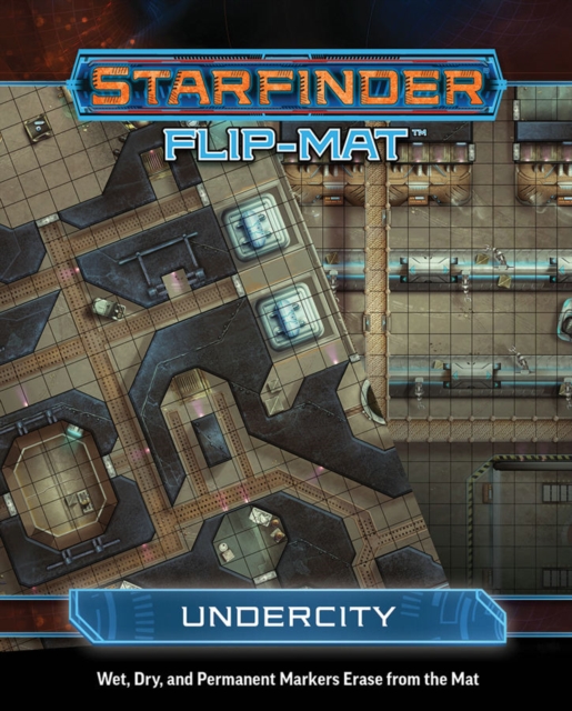 Starfinder Flip-Mat: Undercity, Game Book