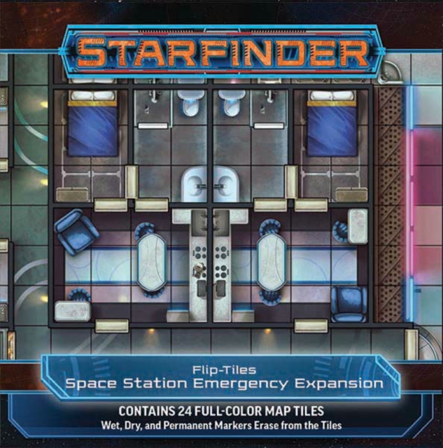 Starfinder Flip-Tiles: Space Station Emergency Expansion, Game Book