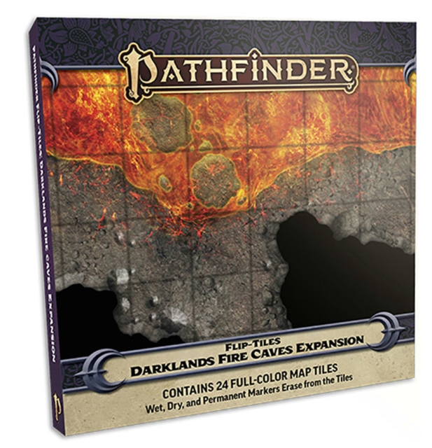Pathfinder Flip-Tiles: Darklands Fire Caves Expansion, Game Book