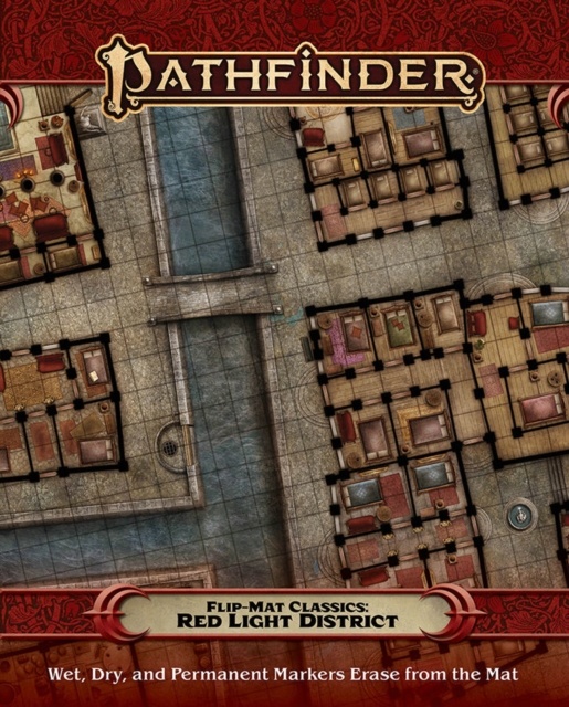 Pathfinder Flip-Mat Classics: Red Light District, Book Book