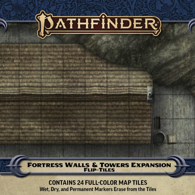 Pathfinder Flip-Tiles: Fortress Walls & Towers Expansion, Game Book