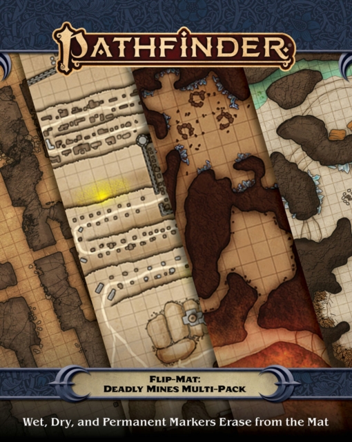 Pathfinder Flip-Mat: Deadly Mines Multi-Pack, Game Book