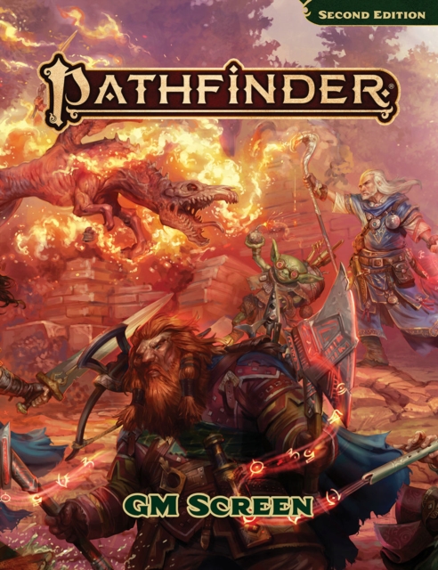 Pathfinder RPG: Pathfinder Core GM Screen (P2), Book Book