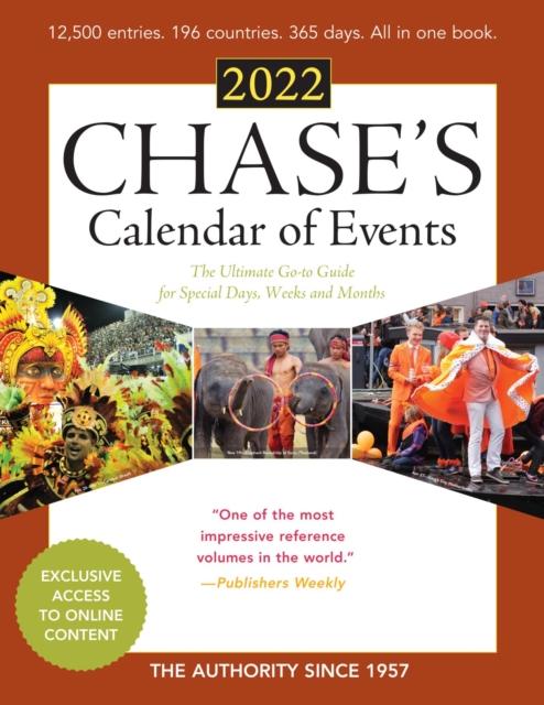 Chase's Calendar of Events 2022 : The Ultimate Go-to Guide for Special Days, Weeks and Months, EPUB eBook