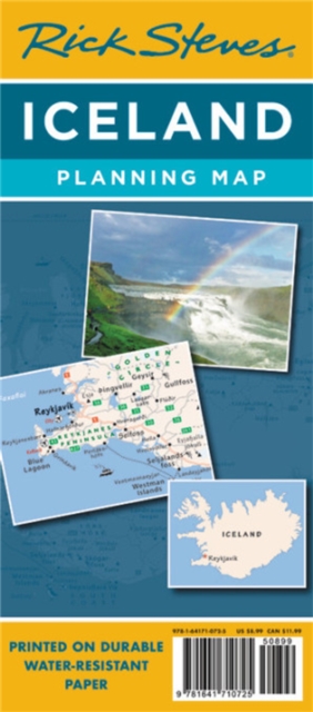 Rick Steves Iceland Planning Map : First Edition, Sheet map Book